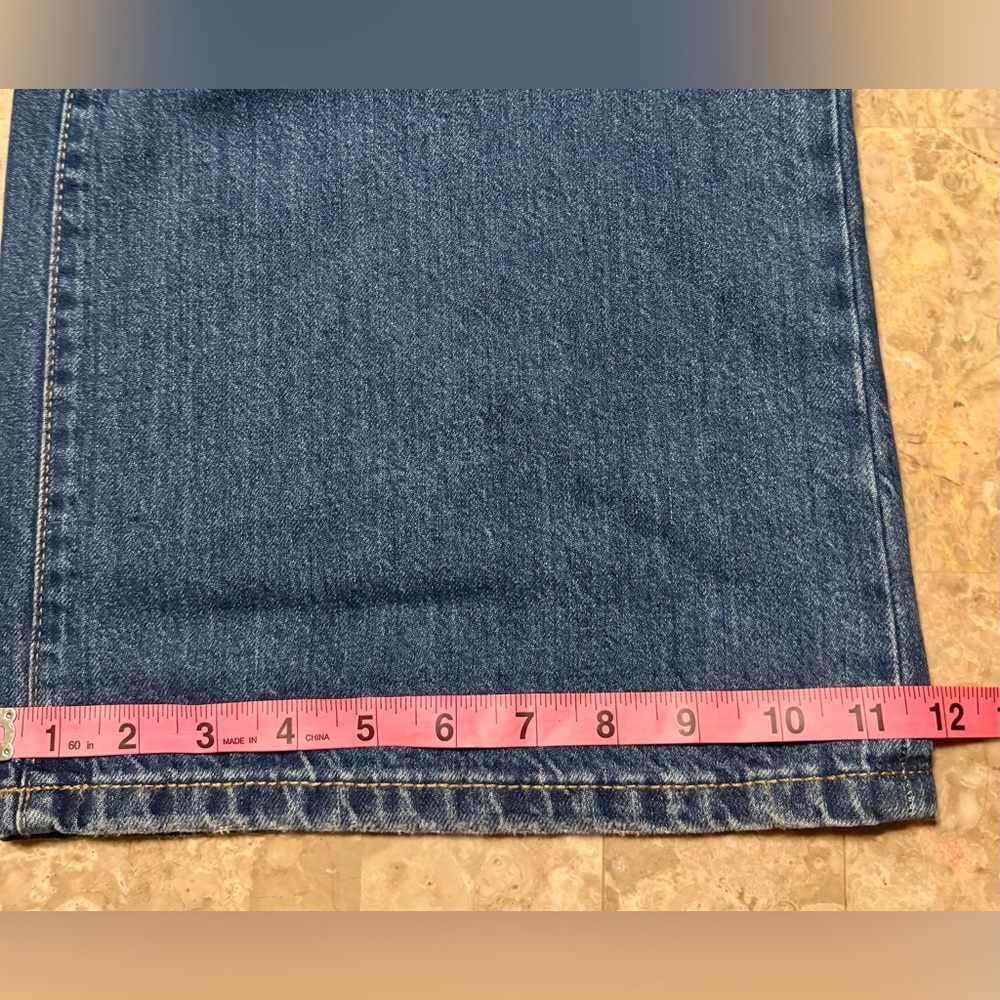 Joe's Wide leg Women’s Jeans Low Rise, In Medium Blue . Size 28, NWT - Picture 15 of 15